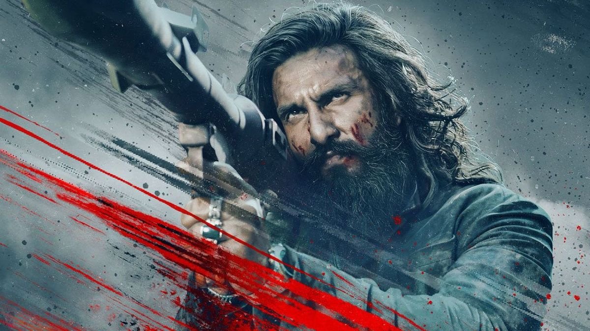 Intense man aiming a weapon.
