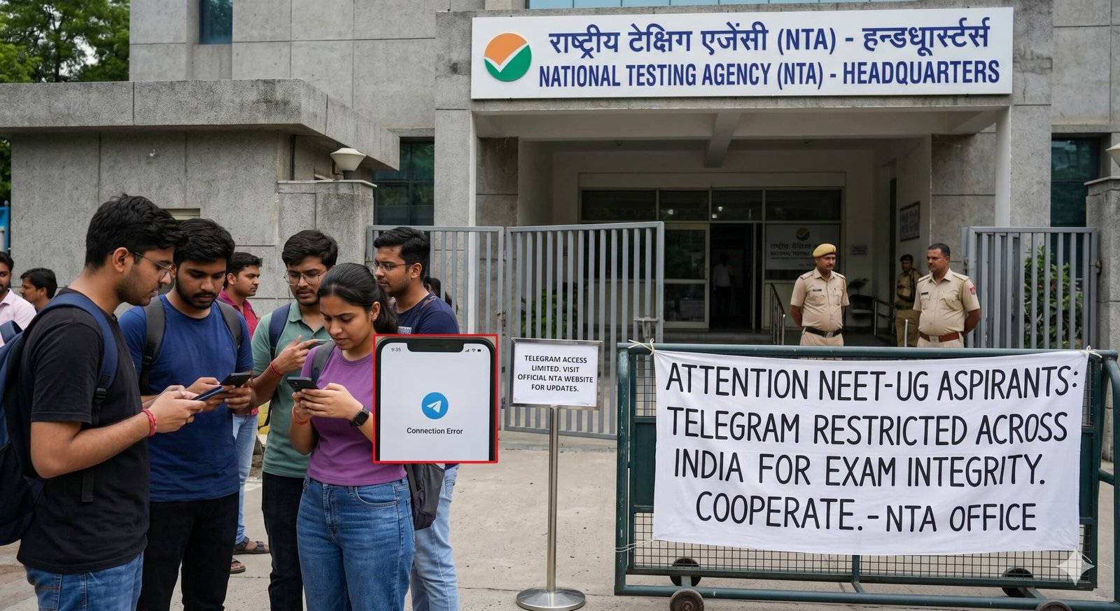 Centre Temporarily Restricts Telegram Across India Ahead of Crucial NEET-UG Re-Examination