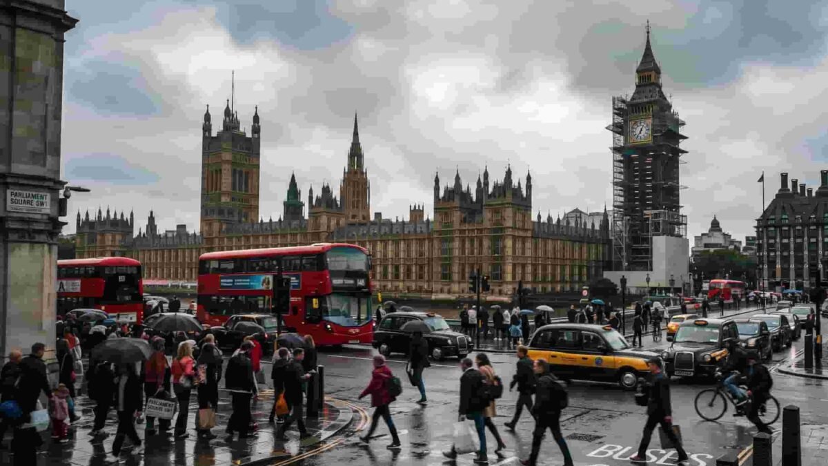 The Houses of Parliament in London where lawmakers debate prison overcrowding and sentencing reforms.