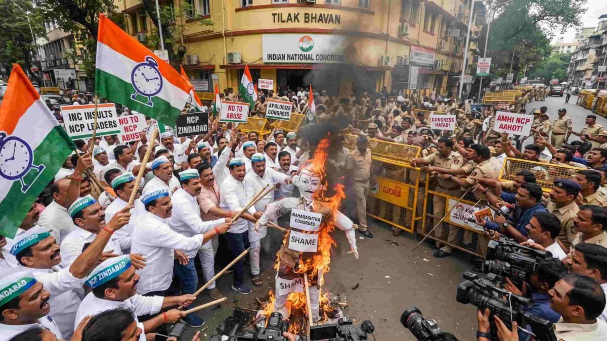Maharashtra Vidhan Bhavan building in Mumbai amid political developments in the state