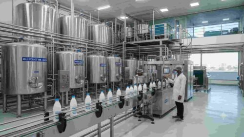 Modern milk processing equipment showcased at UP Dairy Conclave 2026 in Lucknow